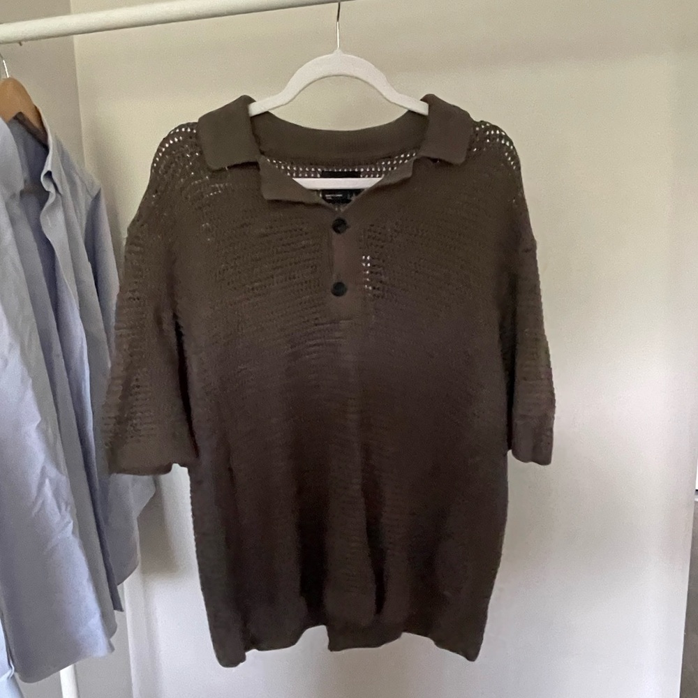Knit Polo Shirt